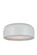 Campton Two Light Flush Mount in White (401|9688C142172)