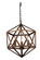 Amazon Four Light Pendant in Antique Forged Copper (401|9641P204128)