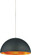 Modest One Light Pendant in Black (401|9629P161101)