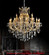 Maria Theresa 25 Light Chandelier in Chrome (401|8318P36C25Clear)