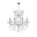 Maria Theresa Nine Light Chandelier in Chrome (401|8311P24C9Clear)