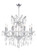 Maria Theresa Nine Light Chandelier in Chrome (401|8311P24C9Clear)