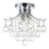 Princess Three Light Flush Mount in Chrome (401|8012C12C)