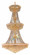 Empire 32 Light Chandelier in Gold (401|8001P30G)