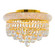 Empire Three Light Flush Mount in Gold (401|8001C12G)