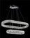 Milan LED Chandelier in Stainless Steel (401|5628P34ST2O)