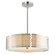 Mikayla Five Light Chandelier in Satin Nickel (401|5555P22SN)