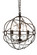 Campechia Three Light Mini Chandelier in Brown (401|5465P13DB3)