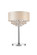 Dash Three Light Table Lamp in Chrome (401|5443T14COffWhite)
