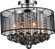 Radiant Six Light Flush Mount in Chrome (401|5062C16CSmokeB)