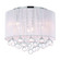 Water Drop Six Light Flush Mount in Chrome (401|5006C14CRW)