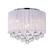 Water Drop Six Light Flush Mount in Chrome (401|5006C14CRW)