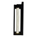Rochester LED Outdoor Wall Lantern in Black (401|1696W51101E)