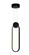 Pulley LED Mini Pendant in Black (401|1297P41101)