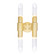 Croissant Four Light Wall Sconce in Satin Gold (401|1269W84602)