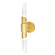 Croissant Two Light Wall Sconce in Satin Gold (401|1269W52602)