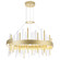 Millipede LED Chandelier in Satin Gold (401|1245P26602)