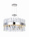 Glace LED Chandelier in Chrome (401|1220P24601)