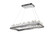 Agassiz LED Island/Pool Table Chandelier in Polished Nickel (401|1218P32613RC)