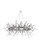 Icicle 12 Light Chandelier in Chrome (401|1154P4312601O)