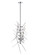 Icicle Five Light Mini Chandelier in Chrome (401|1154P135601)