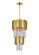 Deco Four Light Mini Chandelier in Medallion Gold (401|1112P124169)
