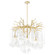 Anita Six Light Chandelier in Gold Leaf (401|1094P266620)
