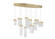 Carolina LED Chandelier in Gold Leaf (401|1090P4010620O)