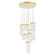 Carolina LED Chandelier in Gold Leaf (401|1090P2010620)
