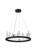 Juliette LED Chandelier in Black (401|1043P24101)