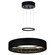Rosalina LED Chandelier in Matte Black (401|1040P20101)
