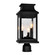 Milford Three Light Outdoor Lantern Head in Black (401|0418PT7S3)