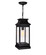 Milford One Light Outdoor Pendant in Black (401|0418P7L1)