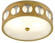 Go-Go Two Light Flush Mount in Brass (142|99990019)