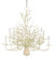 Seaward 12 Light Chandelier in White Coral/Natural Sand (142|9188)