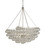 Stratosphere Four Light Chandelier in Contemporary Silver Leaf (142|9002)