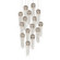 Medusa 15 Light Pendant in Nickel/Clear/Silver (142|90001029)