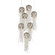 Medusa Collection Seven Light Pendant in Nickel (142|90001028) Medusa Collection Seven Light Pendant in Nickel (142|90001028)