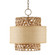 Isola Collection Four Light Pendant in Khaki/Natural (142|90000926)
