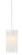 Escenia One Light Pendant in Frosted White/Silver (142|90000881)
