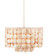 Buko Collection Six Light Chandelier in Coco Cream (142|90000849)