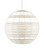 Lapsley One Light Chandelier in Vanilla/White (142|90000835)
