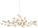 Lunaria Collection Six Light Chandelier in Contemporary Silver Leaf (142|90000816)