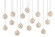 Finhorn Collection 15 Light Pendant in Pearl (142|90000720)