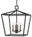 Denison Four Light Lantern in Molé Black (142|90000455)