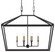 Denison Collection Six Light Lantern in Molé Black (142|90000289)