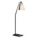 Frey One Light Floor Lamp in Satin Black/Brushed Brown (142|80000122)