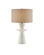 Cantata One Light Table Lamp in Off-White Distressed (142|60000804)