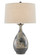 Frangipani One Light Table Lamp in Cream/Blue/Brown (142|60000658)