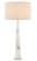 Alabastro White Table Lamp One Light Table Lamp in Alabaster/Polished Nickel (142|60000595)